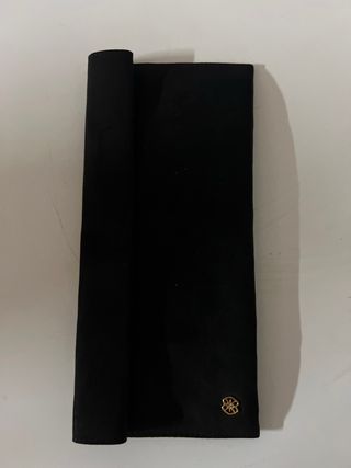 Bolso de mano Couple negro y dorado