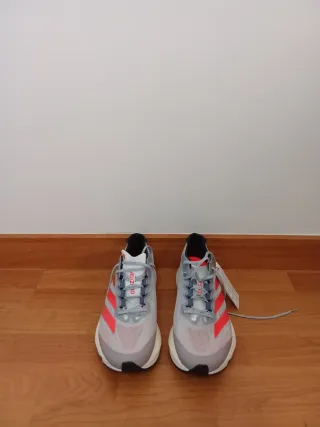 Zapatillas Adidas Adicero Boston 12 Gris/rojo