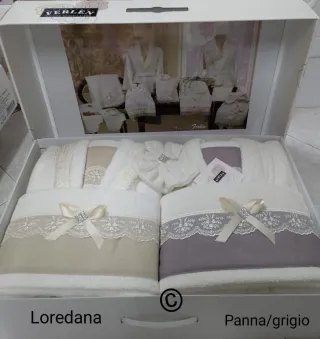 Set Accappatoi Loredana e Panna Ferlen
