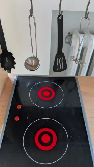 Cocina Infantil Madera Ikea + Accesorios