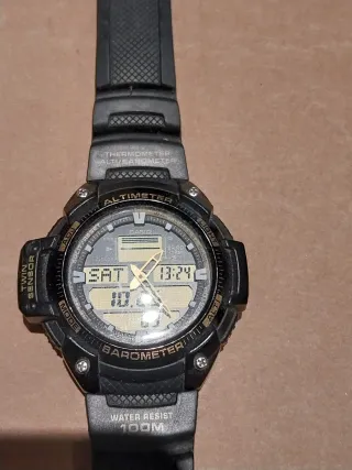 Reloj Casio SWH 400H Altimeter Barometer