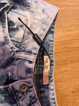 Shorts vaqueros Miss Two desgastados