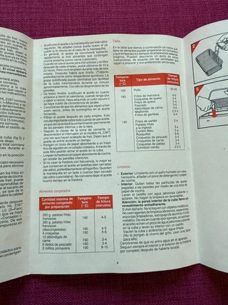 Freidora SIN USAR de aceite PHILIPS HL 3526/B