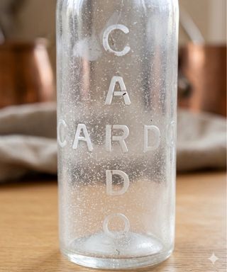 Coppia Biberon Vetro Vintage Anni '70