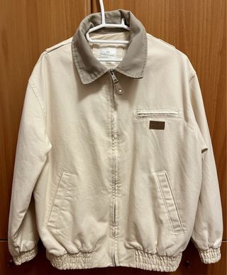 Chaqueta Beige Vintage Pull and Bear