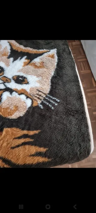 Manta de pelo suave para cama