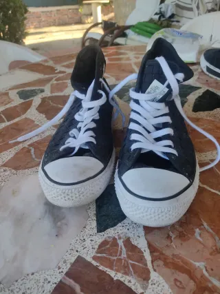 Zapatillas Converse caña alta negras