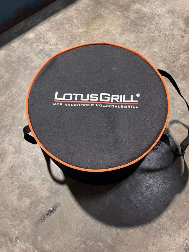 Barbacoa Portátil Lotus Grill Naranja