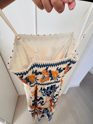 Vestido longo estampado floral