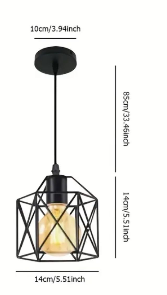 Juego 2 Lámparas Colgantes