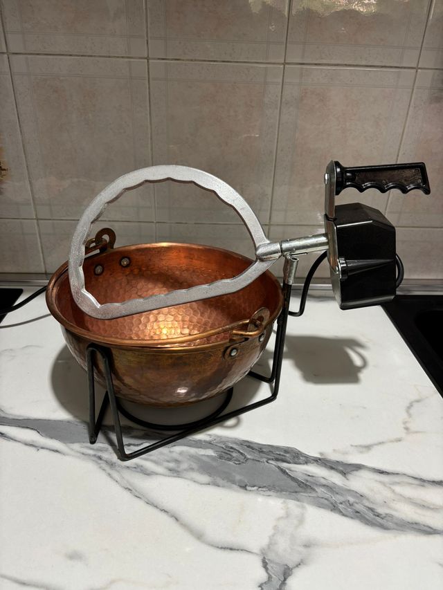 Paiolo Polenta in Rame Essegielle