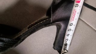 Zapatos de tacón REINA para bailar como nuevos