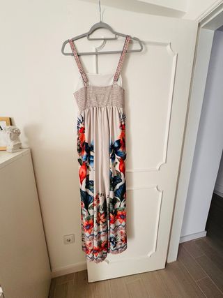 Macacão estampado floral