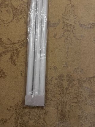 Barra cortina ducha VIKARN blanca Nueva