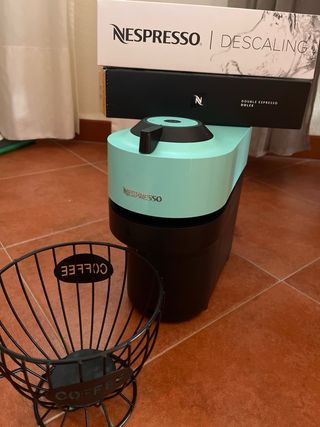 Cafetera Nespresso Krups Vertuo Pop Mint