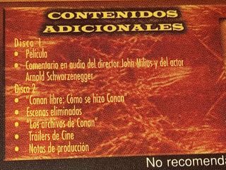 Conan el Bárbaro DVD Edición Lujo 2 Discos