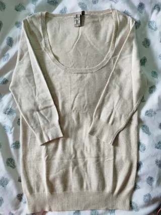 Jersey beige talla M