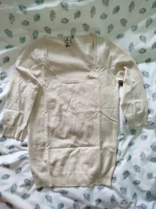 Jersey beige talla M