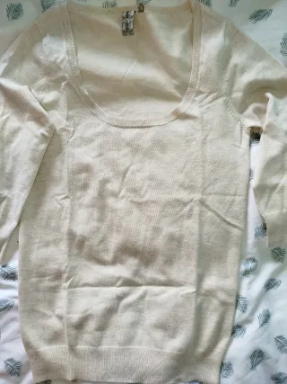 Jersey beige talla M