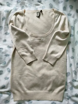 Jersey beige talla M