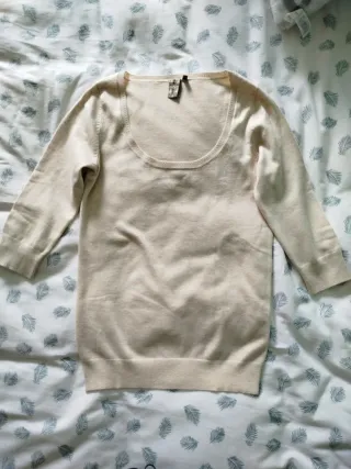 Jersey beige talla M