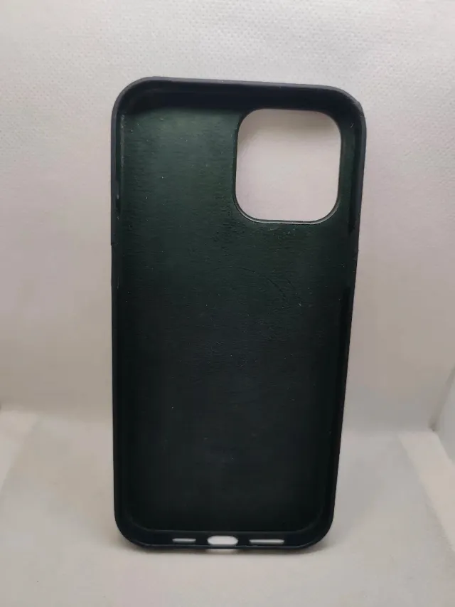 Funda iPhone 12 Pro Max Piel Verde Apple