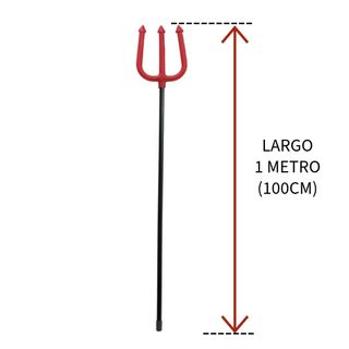 Disfraz Demonio Negro Satanás El Diablo Talla S/M