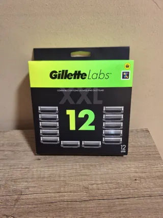 Gillette Labs Recambios XXL 12 uds
