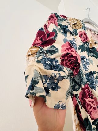 Vestido floral estampado