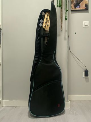 Bajo, Amplificador, Funda y Cable