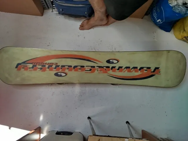 Tabla de Snowboard Naranja