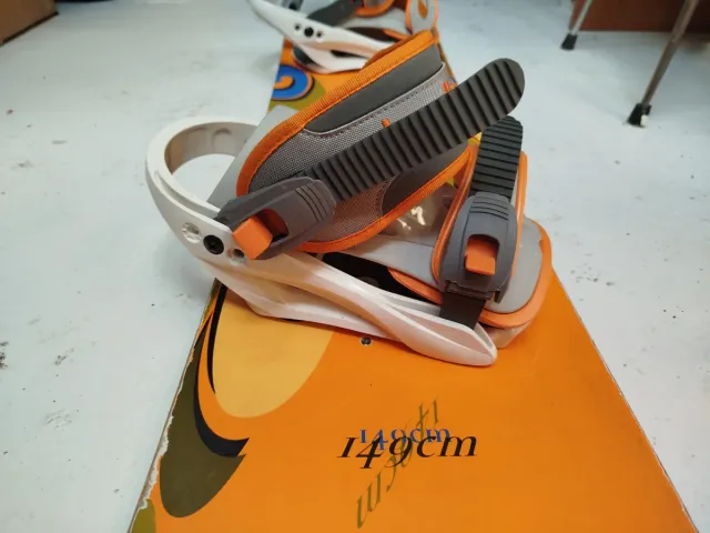 Tabla de Snowboard Naranja