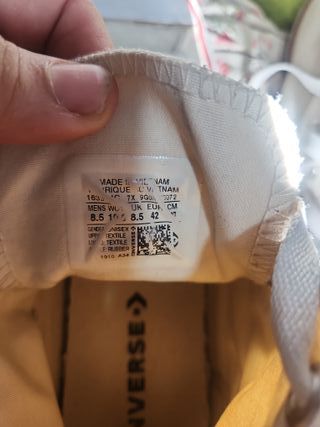 Converse Blancas Talla 42