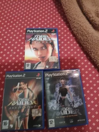 Lotto Tomb Raider PS2 PlayStation 2