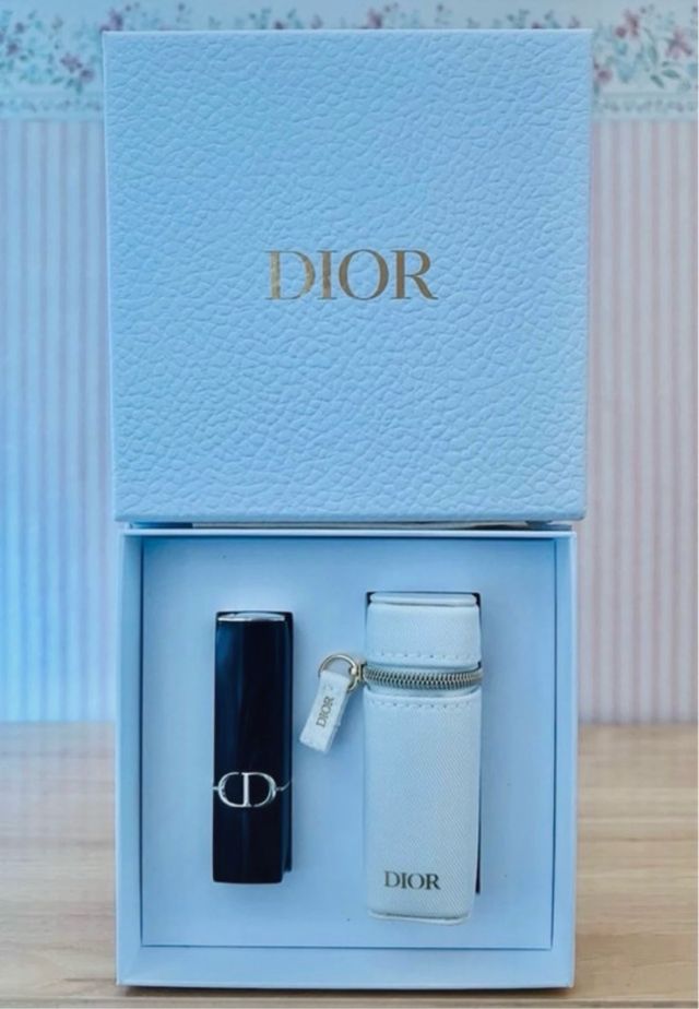 Dior Labial y Porta labial / Dior lipstick case