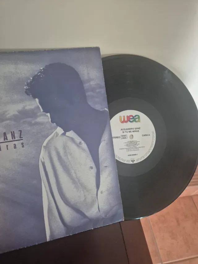 Vinilo Alejandro Sanz Si tú me miras
