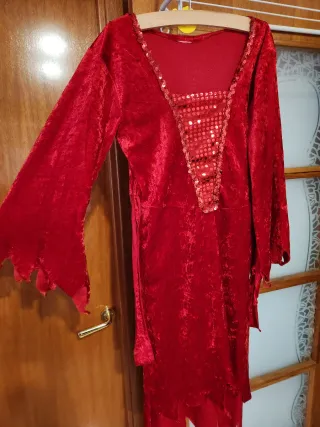 Disfraz Demonia T10-11 Rojo