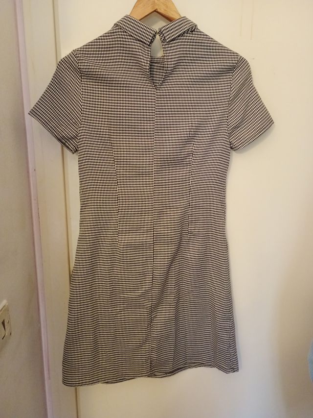 Dono vestido corto estampado de cuadros XS/S