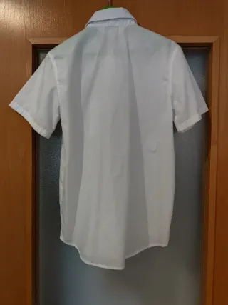 Camisa blanca H&M comunión manga corta