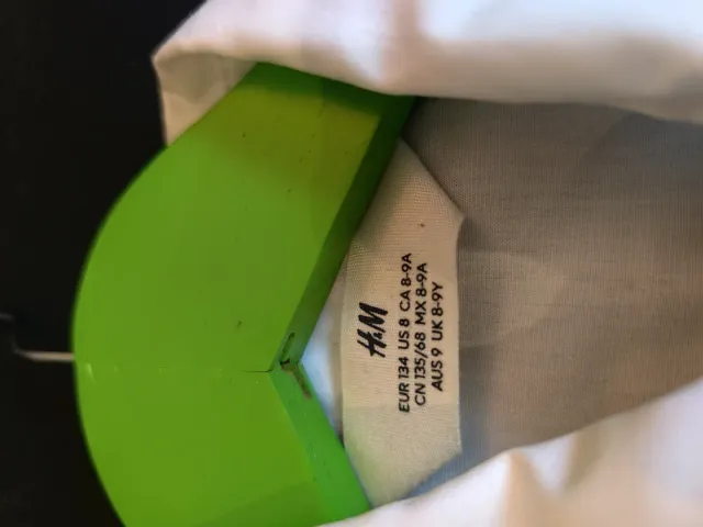 Camisa blanca H&M comunión manga corta