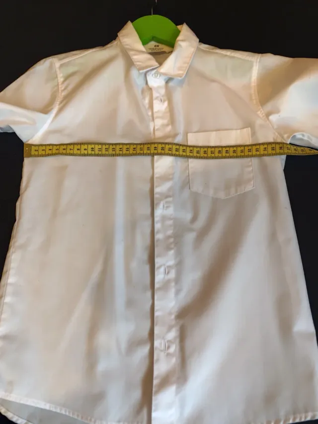 Camisa blanca H&M comunión manga corta