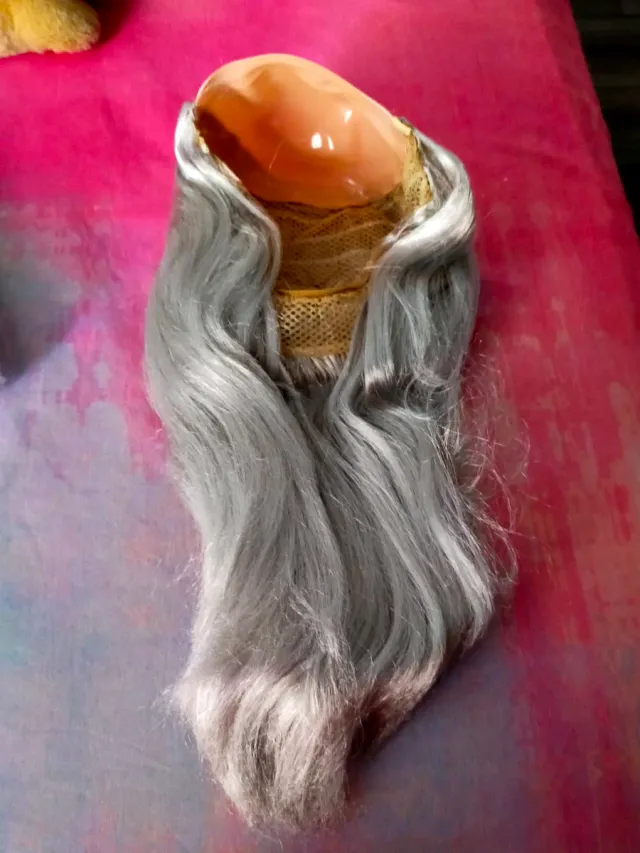 Peluca Zombie adulto