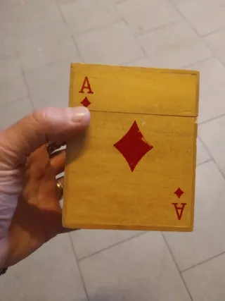 Scatola Vintage  porta carte