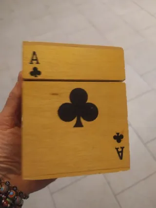 Scatola Vintage  porta carte