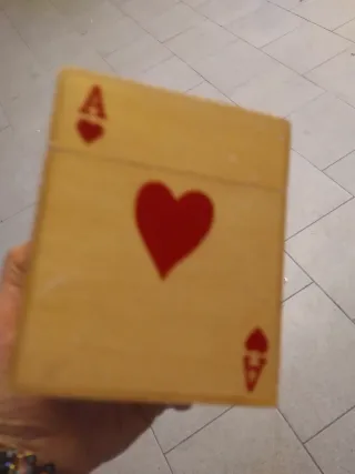 Scatola Vintage  porta carte