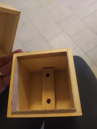 Scatola Vintage  porta carte