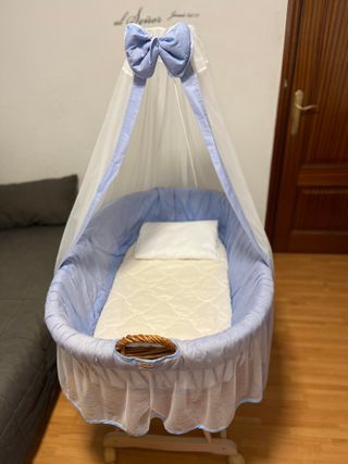 Cuna Moisés Waldin XXL Poco Uso