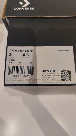 Zapatillas Converse cuero