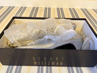 Stuart Weitzman Tacones Plateados