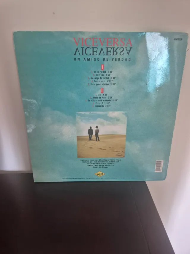 Vinilo Viceversa - Un Amigo de Verdad